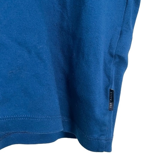 Ted Baker London Floral Print Collar Polo Shirt - Picture 3 of 6